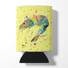Load image into Gallery viewer, Shrimp on yellow Can or Bottle Beverage Insulator Hugger