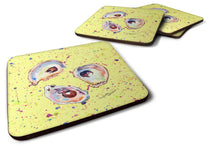 Load image into Gallery viewer, Oyster Coasters - Set of 4 Lightweight Foam, Absorbent Drink Coasters
