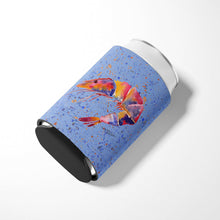 Load image into Gallery viewer, Shrimp on blue Can or Bottle Beverage Insulator Hugger