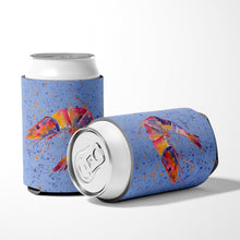 Load image into Gallery viewer, Shrimp on blue Can or Bottle Beverage Insulator Hugger