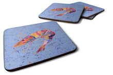 Load image into Gallery viewer, Shrimp Coasters - Set of 4 Lightweight Foam, Absorbent Drink Coasters