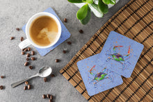 Load image into Gallery viewer, Crab Coasters - Set of 4 Lightweight Foam, Absorbent Drink Coasters