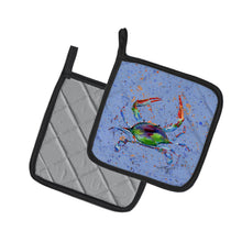 Load image into Gallery viewer, Crab Pot Holders - Set of 2 Decorative Kitchen Helpers | Made in the USA 8457PTHD