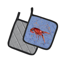 Load image into Gallery viewer, Crawfish Pot Holders - Set of 2 Decorative Kitchen Helpers | Made in the USA 8458PTHD