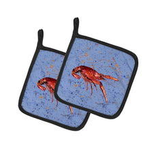 Load image into Gallery viewer, Crawfish Pot Holders - Set of 2 Decorative Kitchen Helpers | Made in the USA 8458PTHD