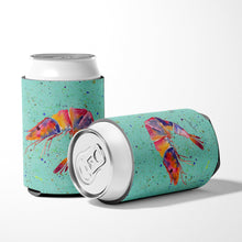 Load image into Gallery viewer, Shrmip  on Teal Can or Bottle Beverage Insulator Hugger