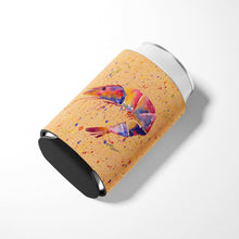 Load image into Gallery viewer, Shrimp  on Coral Can or Bottle Beverage Insulator Hugger
