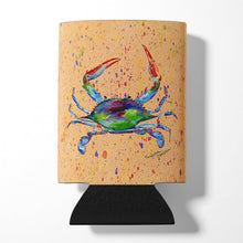 Load image into Gallery viewer, Crab on Coral Can or Bottle Beverage Insulator Hugger