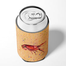 Load image into Gallery viewer, Crawfish on Coral Can or Bottle Beverage Insulator Hugger