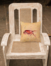 Load image into Gallery viewer, Crawfish Decorative   Canvas Fabric Pillow