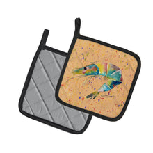 Load image into Gallery viewer, Shrimp Pot Holders - Set of 2 Decorative Kitchen Helpers | Made in the USA 8469PTHD