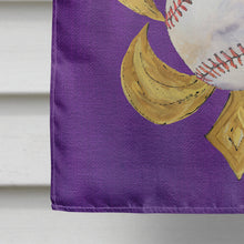 Load image into Gallery viewer, Tiger Fleur de lis Baseball Flag Canvas House Size