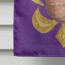 Load image into Gallery viewer, Tiger Basketball Fleur de lis Flag Canvas House Size