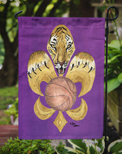 Load image into Gallery viewer, Tiger Soccer  Fleur de lis Garden Flag – Decorative Outdoor Yard Flag
