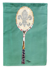 Load image into Gallery viewer, Tennis Fleur de lis Flag Canvas House Size
