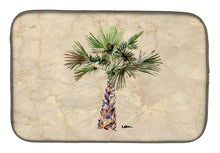 Load image into Gallery viewer, Palm Tree Dish Drying Mat – Absorbent, Artistic Kitchen Essentials 8480DDM