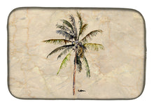 Load image into Gallery viewer, Palm Tree Dish Drying Mat – Absorbent, Artistic Kitchen Essentials 8482DDM