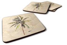 Load image into Gallery viewer, Tree - Palm Tree Coasters - Set of 4 Lightweight Foam, Absorbent Drink Coasters