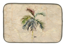 Load image into Gallery viewer, Palm Tree Dish Drying Mat – Absorbent, Artistic Kitchen Essentials 8483DDM