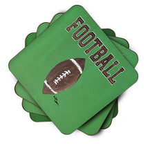 Load image into Gallery viewer, Football Coasters - Set of 4 Lightweight Foam, Absorbent Drink Coasters