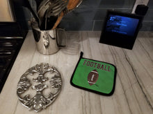 Load image into Gallery viewer, Football Pot Holders - Set of 2 Decorative Kitchen Helpers | Made in the USA 8487PTHD