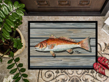 Load image into Gallery viewer, Fish Red Fish Doormat - 24x36 Decorative Floor Mat – Indoor/Outdoor Rug