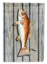 Load image into Gallery viewer, Fish Red Fish Flag Canvas House Size