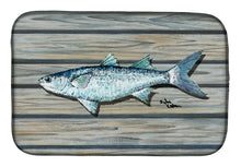 Load image into Gallery viewer, Fish Mullet Dish Drying Mat – Absorbent, Artistic Kitchen Essentials 8490DDM
