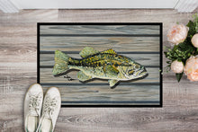 Load image into Gallery viewer, Fish Bass Small Mouth Doormat - 24x36 Decorative Floor Mat – Indoor/Outdoor Rug