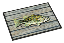 Load image into Gallery viewer, Fish Bass Small Mouth Doormat - 24x36 Decorative Floor Mat – Indoor/Outdoor Rug
