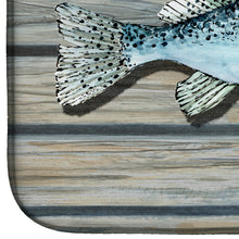 Load image into Gallery viewer, Fish Speckled Trout Dish Drying Mat – Absorbent, Artistic Kitchen Essentials 8494DDM