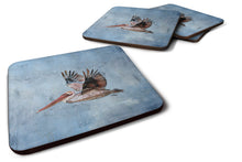 Load image into Gallery viewer, Bird - Pelican Coasters - Set of 4 Lightweight Foam, Absorbent Drink Coasters
