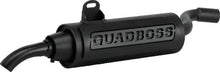 Load image into Gallery viewer, QuadBoss, QuadBoss Slip-On Muffler for Honda ATC250ES 1985-1987 – Black Steel Exhaust with Welded Internals