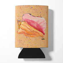 Load image into Gallery viewer, Shell on Coral Can or Bottle Beverage Insulator Hugger