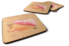 Load image into Gallery viewer, Shells Coasters - Set of 4 Lightweight Foam, Absorbent Drink Coasters