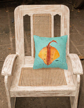 Load image into Gallery viewer, Stingray Decorative   Canvas Fabric Pillow