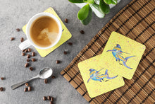Load image into Gallery viewer, Sailfish Coasters - Set of 4 Lightweight Foam, Absorbent Drink Coasters