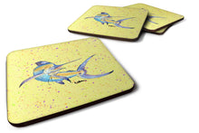 Load image into Gallery viewer, Sailfish Coasters - Set of 4 Lightweight Foam, Absorbent Drink Coasters