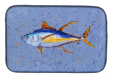Load image into Gallery viewer, Tuna Fish Dish Drying Mat – Absorbent, Artistic Kitchen Essentials 8535DDM