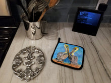 Load image into Gallery viewer, Pelican Pot Holders - Set of 2 Decorative Kitchen Helpers | Made in the USA 8539PTHD