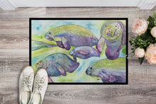 Load image into Gallery viewer, Manatee  Doormat - 24x36 Decorative Floor Mat – Indoor/Outdoor Rug