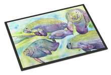 Load image into Gallery viewer, Manatee  Doormat - 24x36 Decorative Floor Mat – Indoor/Outdoor Rug