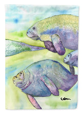 Load image into Gallery viewer, Manatee  Flag Canvas House Size
