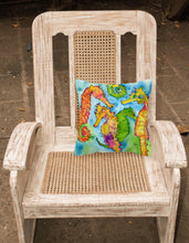 Load image into Gallery viewer, Seahorse Decorative   Canvas Fabric Pillow