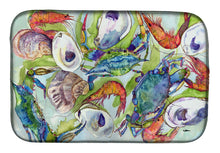 Load image into Gallery viewer, Crab Dish Drying Mat – Absorbent, Artistic Kitchen Essentials 8547DDM