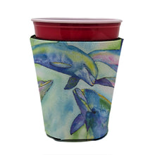 Load image into Gallery viewer, Dolphin  Cup Hugger - Reusable Party Cup Sleeve with Personality