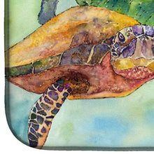 Load image into Gallery viewer, Turtle Dish Drying Mat – Absorbent, Artistic Kitchen Essentials 8549DDM