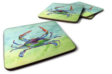 Load image into Gallery viewer, Crab Coasters - Set of 4 Lightweight Foam, Absorbent Drink Coasters