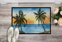 Load image into Gallery viewer, Palm Tree  Doormat - 24x36 Decorative Floor Mat – Indoor/Outdoor Rug