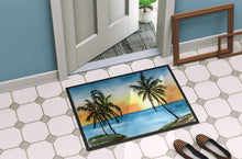 Load image into Gallery viewer, Palm Tree  Doormat - 24x36 Decorative Floor Mat – Indoor/Outdoor Rug